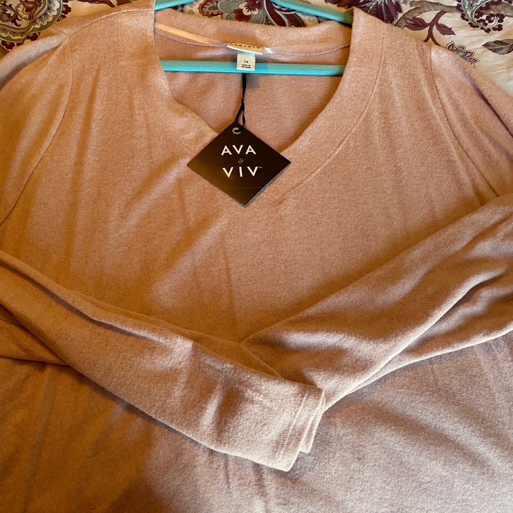 Pink sweater